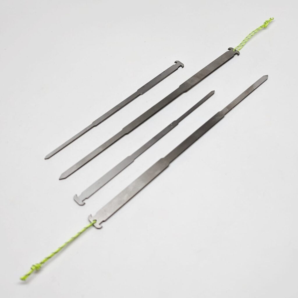 Suluk 46 ATANI Titanium Tent Stakes アタニ チタンテントステーク 4本セット