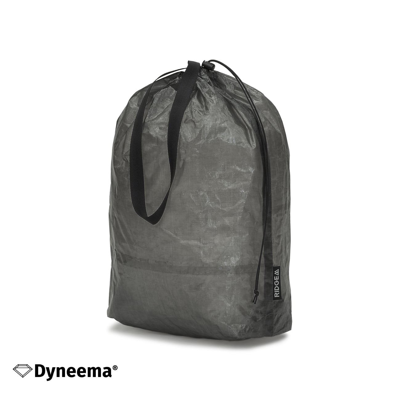 RIDGE MOUNTAIN GEAR Stuff Sack スタッフサック Deep Black 全体（公式画像） - 山道具とULギアのお店 Ascend Lite