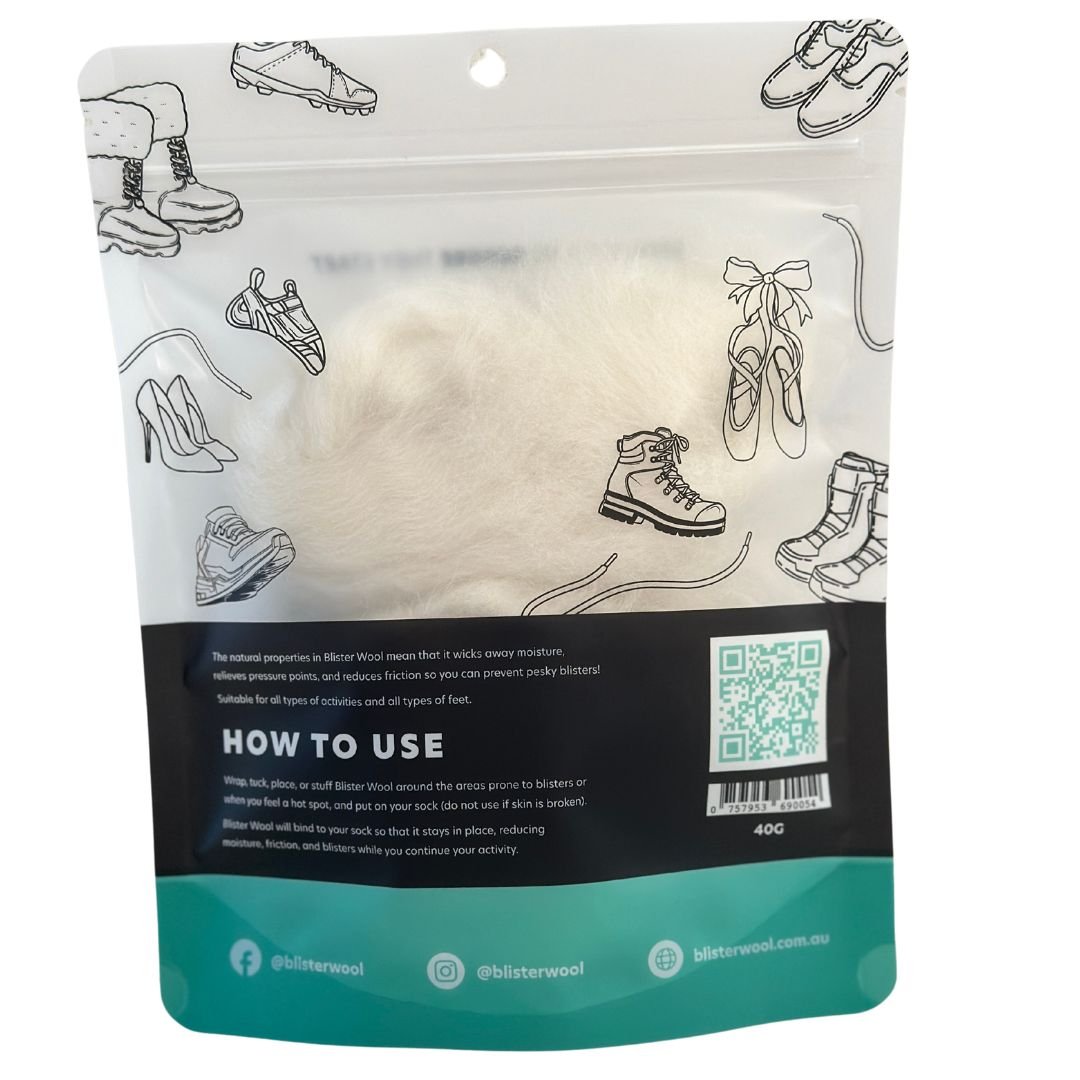 BLISTER WOOL Blister Prevention Pack ブリスターウール - 山道具とULギアのお店 Ascend Lite