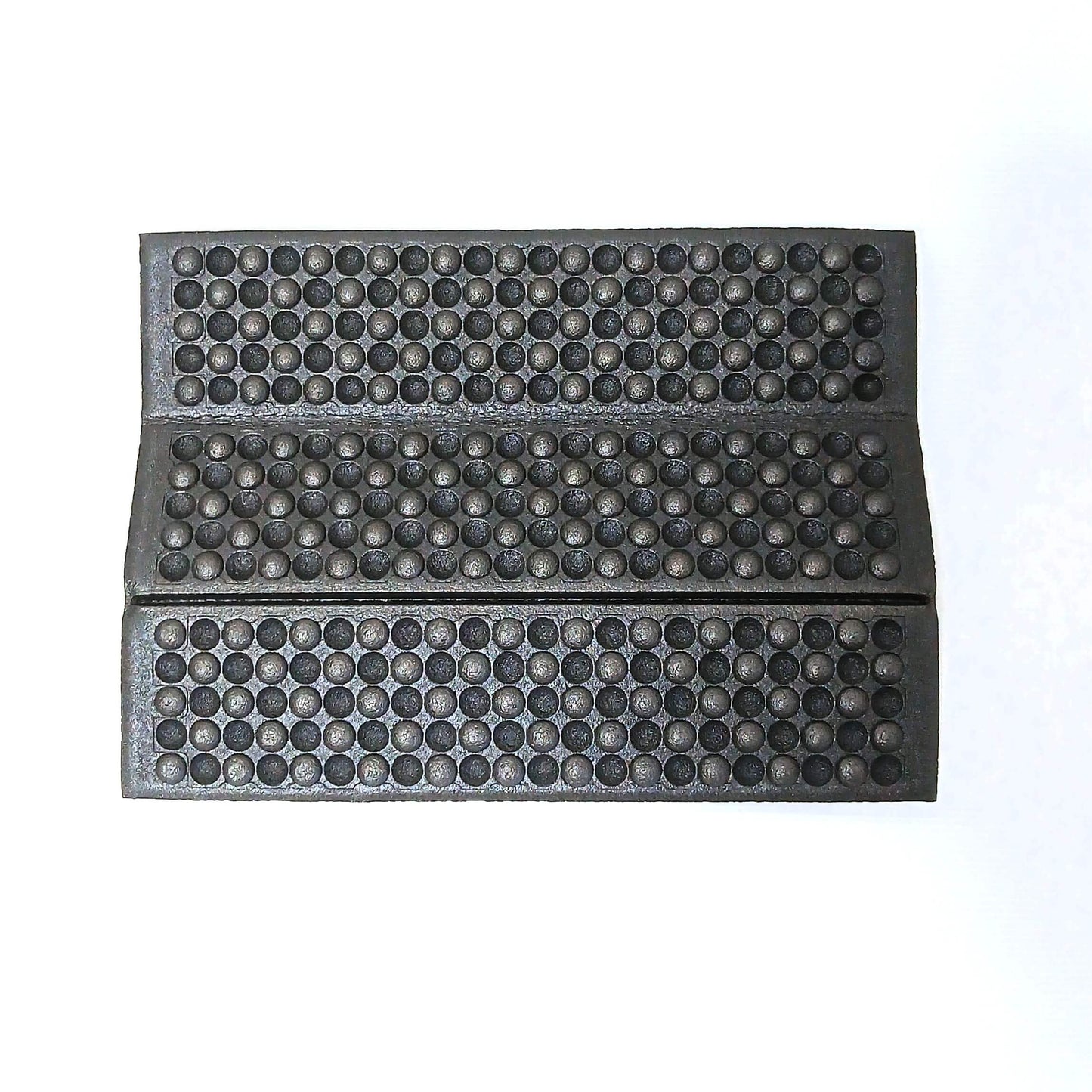 Zpacks Foam Sit Pad フォームシットパッド グレー 3セクション 展開状態（裏面） - 山道具とULギアのお店 Ascend Lite