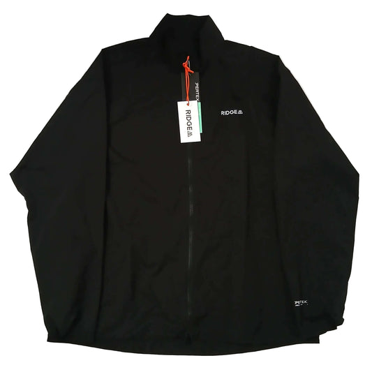 RIDGE MOUNTAIN GEAR Enough Shell Jacket イナフシェルジャケット Trail Shadow 全体（フルジップを閉じた前面）の実物写真 - 山道具とULギアのお店 Ascend Lite