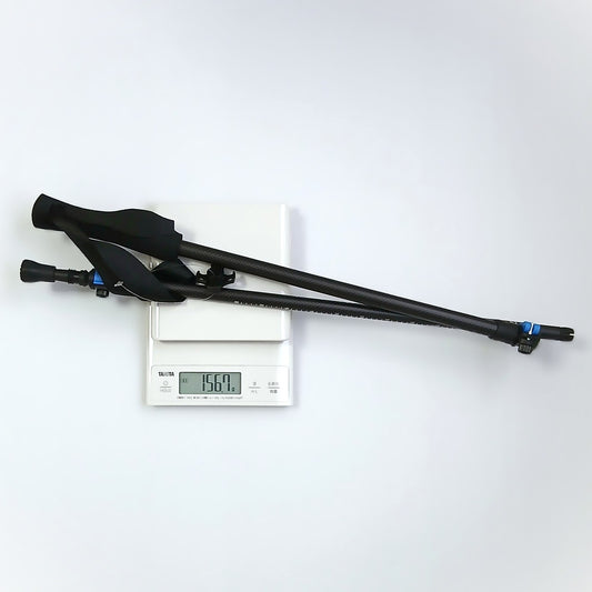 Zpacks Minimalist Trekking Pole ミニマリストトレッキングポール 実測重量 - 縮めた状態で156.7g（TANITAスケール・リストストラップ・ラバーロードチップ・バスケット込み） - 山道具とULギアのお店 Ascend Lite