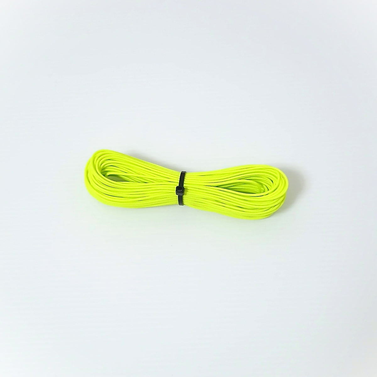 Zpacks Z-Line Cord Zラインコード Yellow 1.6mm - ゴムバンドで束ねたイエロー1.6mmコードの全体（実物写真2） - 山道具とULギアのお店 Ascend Lite