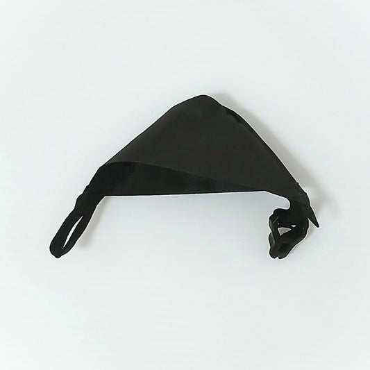 Zpacks Trekking Pole Cup トレッキングポールカップ - 単体を横から見た全体。左端の取り付けループと右端のLineloc Vの実物写真 - 山道具とULギアのお店 Ascend Lite