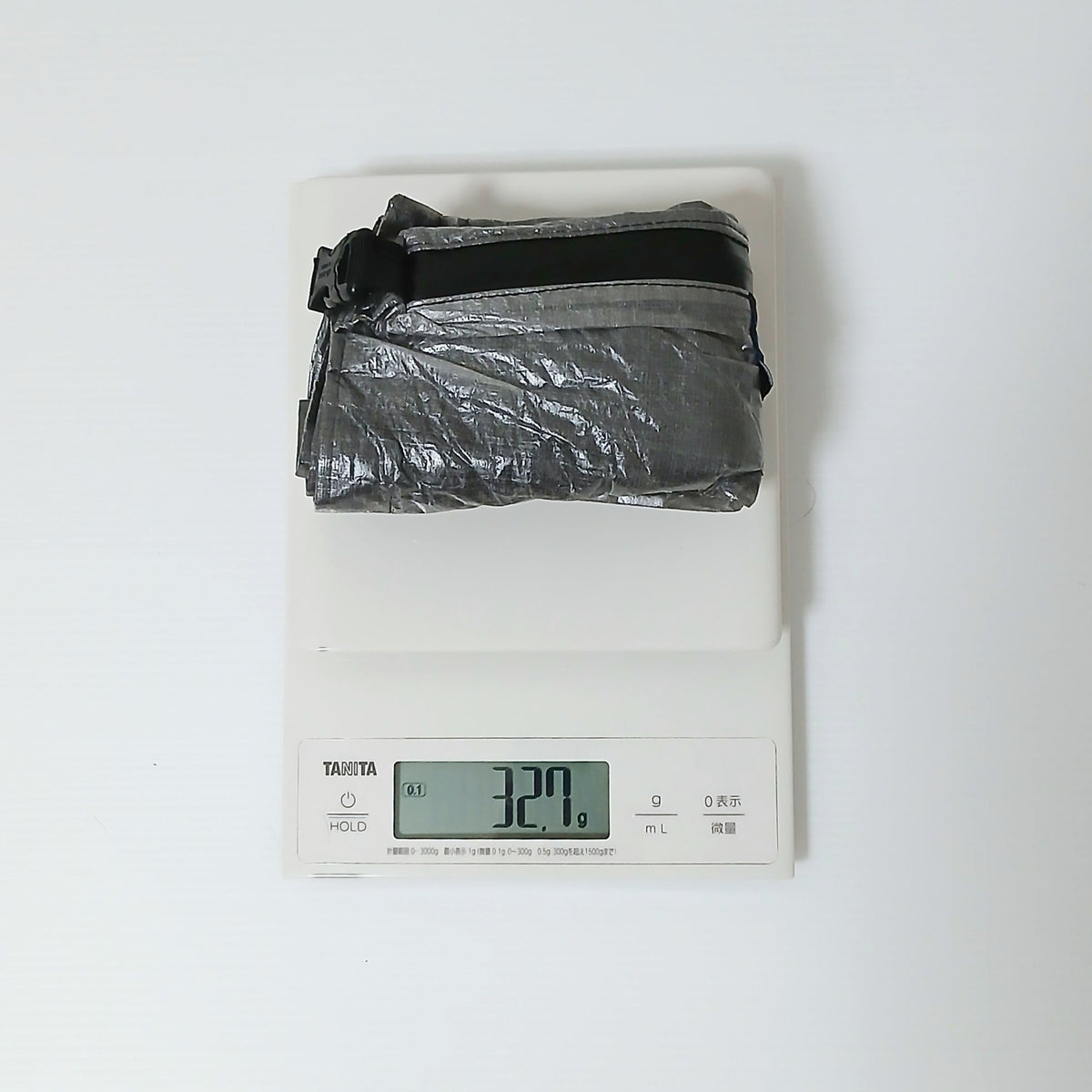 Zpacks Medium Pillow Dry Bag ミディアムピロードライバッグ - 当店実測32.7g（本体のみ）の実物写真 - 山道具とULギアのお店 Ascend Lite
