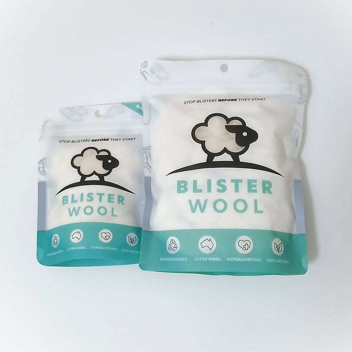 BLISTER WOOL Blister Prevention Pack ブリスターウール - 山道具とULギアのお店 Ascend Lite