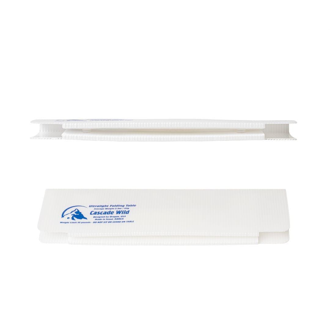 Cascade Wild ULTRA LIGHT TABLE ウルトラライトテーブル - 折りたたんだ収納状態（公式画像） - 山道具とULギアのお店 Ascend Lite
