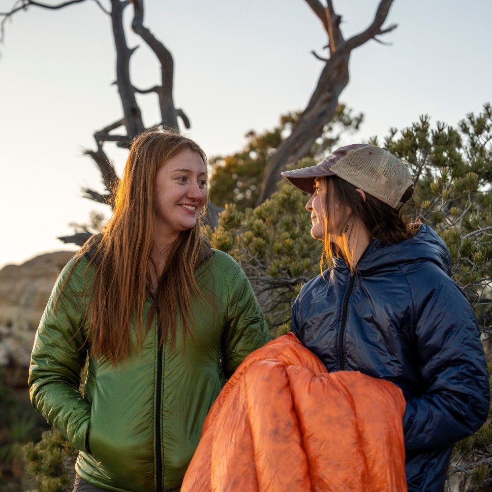 Enlightened Equipment Women's Torrid Jacket トリッドジャケット レディース - 山道具とULギアのお店 Ascend Lite