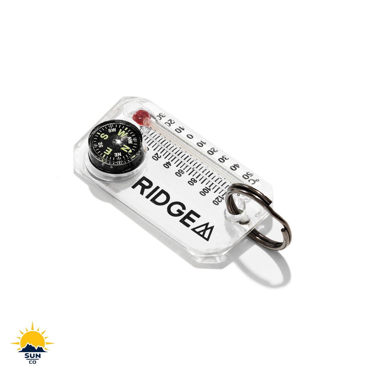 RIDGE MOUNTAIN GEAR Therm-o-compass サーモコンパス White 全体（公式画像） - 山道具とULギアのお店 Ascend Lite