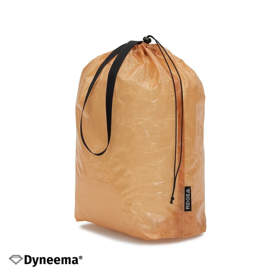 RIDGE MOUNTAIN GEAR Stuff Sack スタッフサック Copper Clay 全体（公式画像） - 山道具とULギアのお店 Ascend Lite
