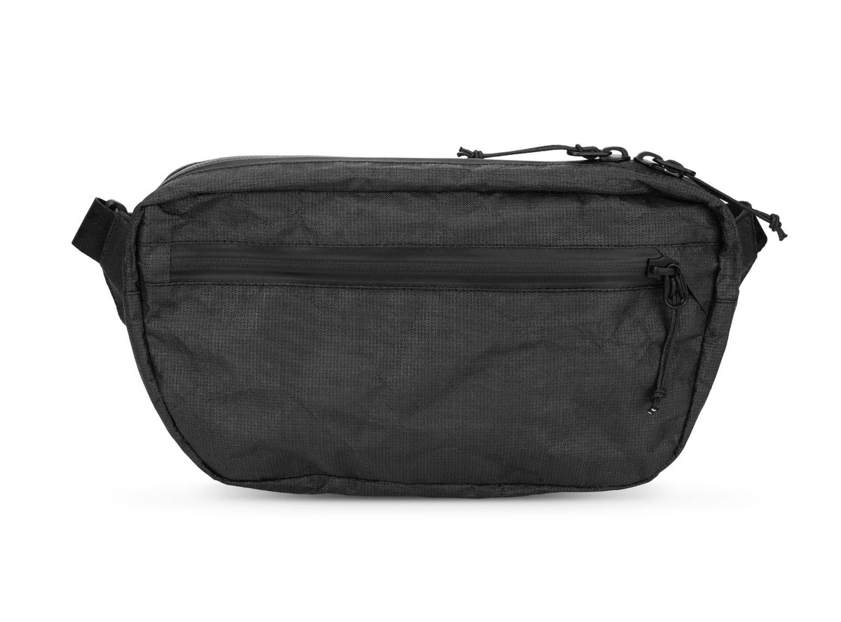 LITEWAY FANNY PACK ULTRA ファニーパックウルトラ ULTRA200X Black 正面 - 山道具とULギアのお店 Ascend Lite