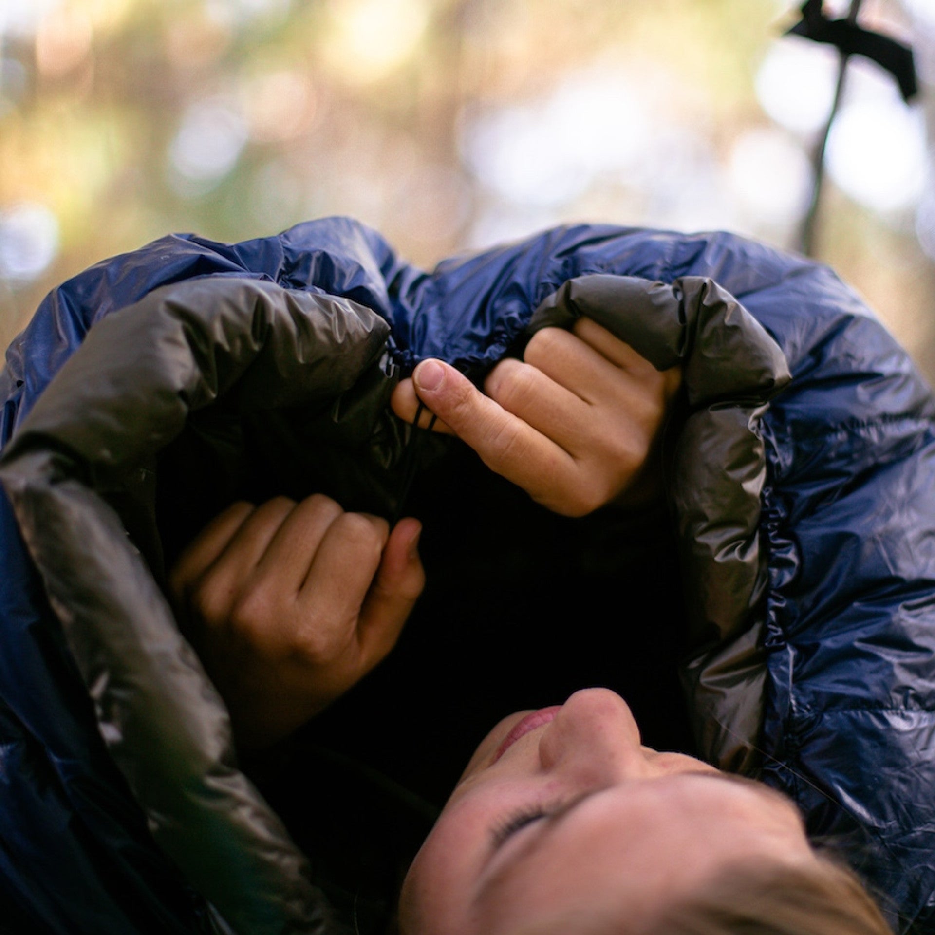 Enlightened Equipment Revelation Sleeping Quilt 20°F ( - 6°C) ドラフトカラーあり - 山道具とULギアのお店 Ascend Lite