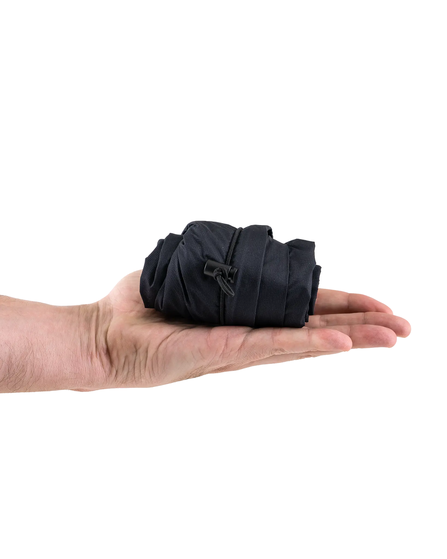 Zpacks Vertice Rain Kilt バーティスレインキルト Black 収納サイズ - 丸めて手のひらに収まるパッカブル性 - 山道具とULギアのお店 Ascend Lite
