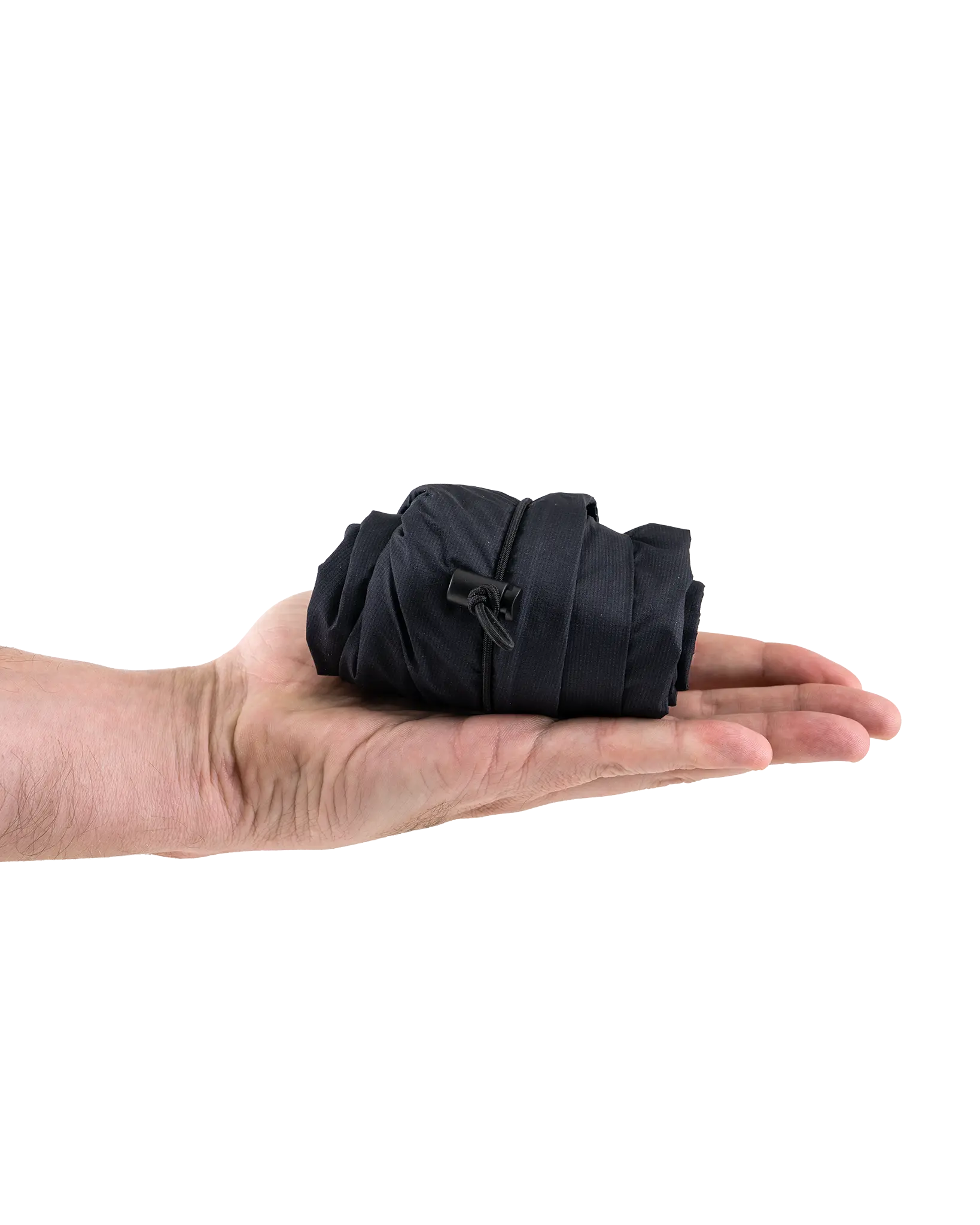 Zpacks Vertice Rain Kilt バーティスレインキルト Black 収納サイズ - 丸めて手のひらに収まるパッカブル性 - 山道具とULギアのお店 Ascend Lite