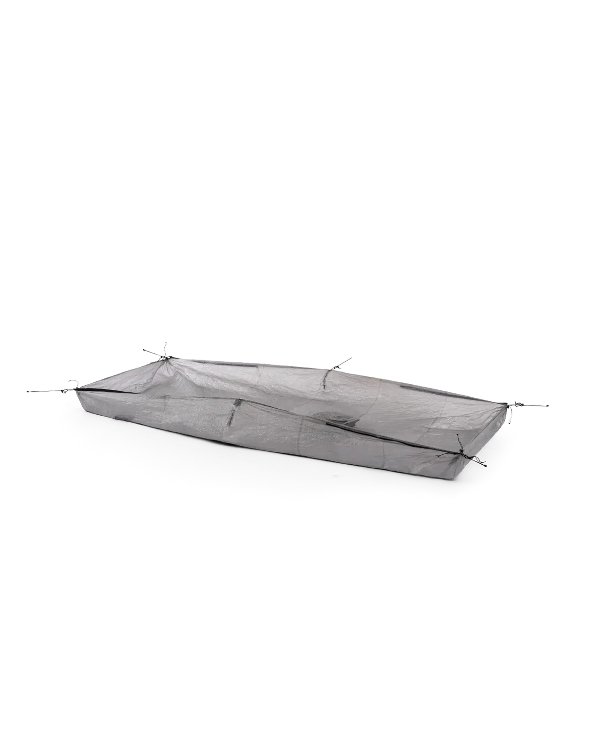 Zpacks Convertible Groundsheet Poncho コンバーチブルグランドシートポンチョ - 縁を立ち上げたバスタブ形の状態（公式画像） - 山道具とULギアのお店 Ascend Lite