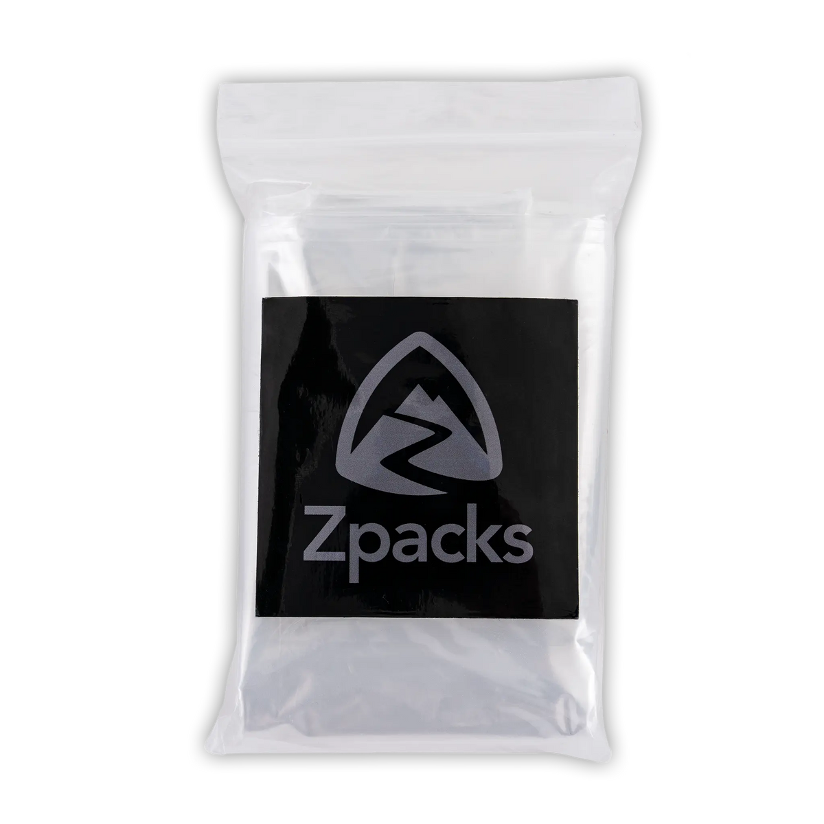 Zpacks Nylo Pro Groundsheet ナイロプログランドシート - パッケージに入った状態。Zpacks ロゴ入りの透明袋（公式画像） - 山道具とULギアのお店 Ascend Lite