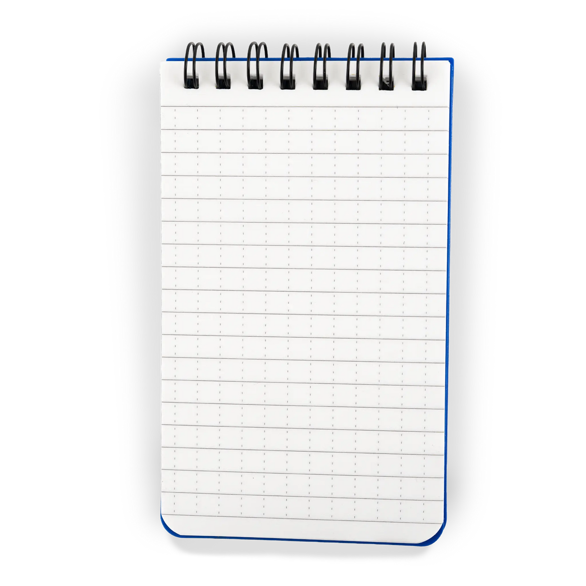 Zpacks Waterproof Trail Notebook 防水トレイルノート 開いたページ。横罫にドット方眼を重ねた書きやすいパターン - 山道具とULギアのお店 Ascend Lite