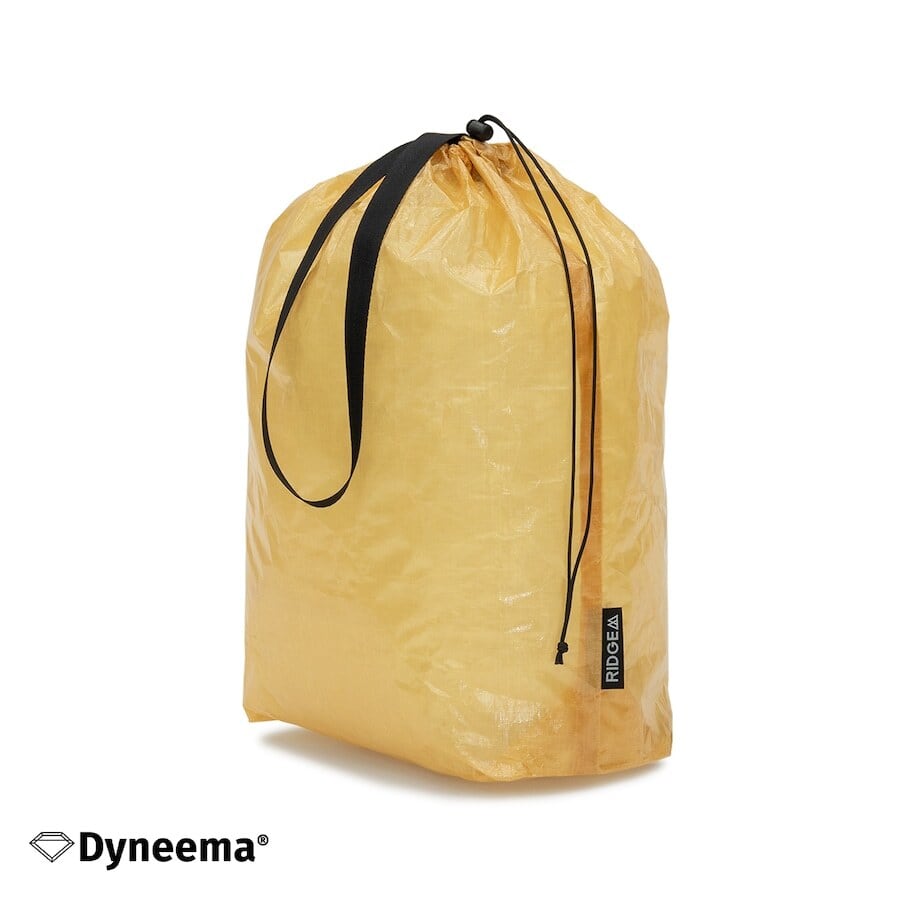 RIDGE MOUNTAIN GEAR Stuff Sack スタッフサック Amber Glow 全体（公式画像） - 山道具とULギアのお店 Ascend Lite
