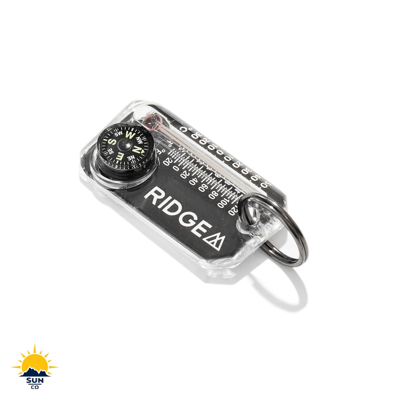 RIDGE MOUNTAIN GEAR Therm-o-compass サーモコンパス Black 全体（公式画像） - 山道具とULギアのお店 Ascend Lite