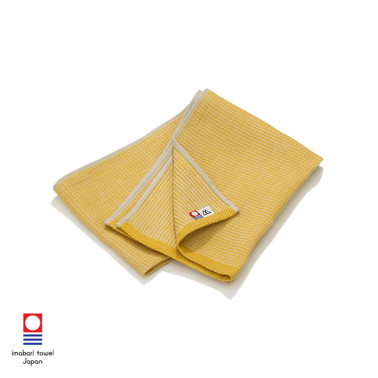 RIDGE MOUNTAIN GEAR Waffle Neck Wrap Towel ワッフルネックラップタオル Dry Wheat たたんだ状態（公式画像） - 山道具とULギアのお店 Ascend Lite