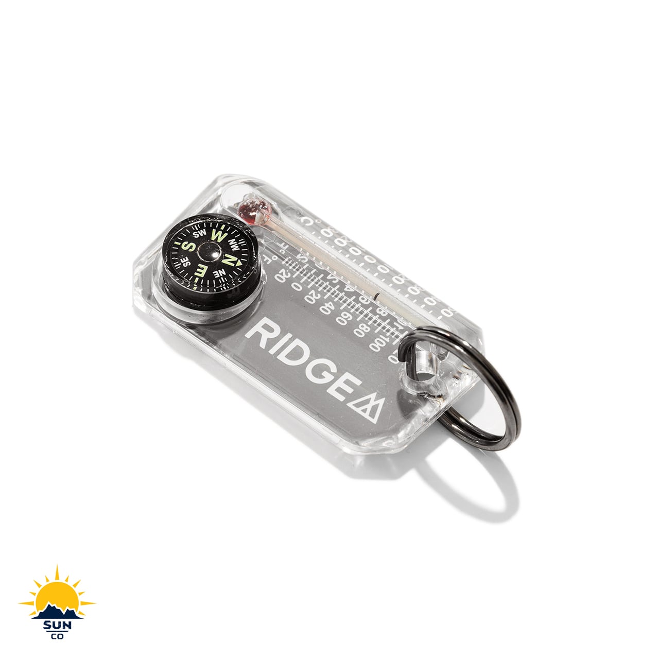 RIDGE MOUNTAIN GEAR Therm-o-compass サーモコンパス Grey 全体（公式画像） - 山道具とULギアのお店 Ascend Lite