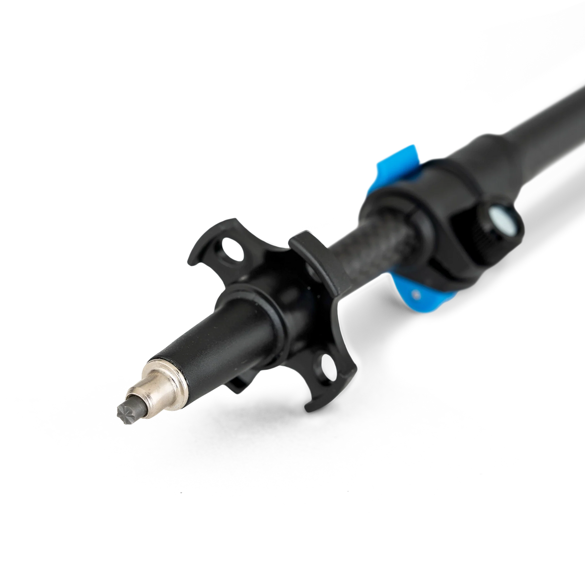 Zpacks Carbon Fiber Trekking Pole カーボンファイバートレッキングポール - 先端とバスケット取り付け部を別角度から見た拡大（公式画像） - 山道具とULギアのお店 Ascend Lite